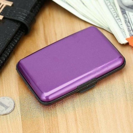 Vanntett Lommebok for Forretnings-ID-kort i Aluminium