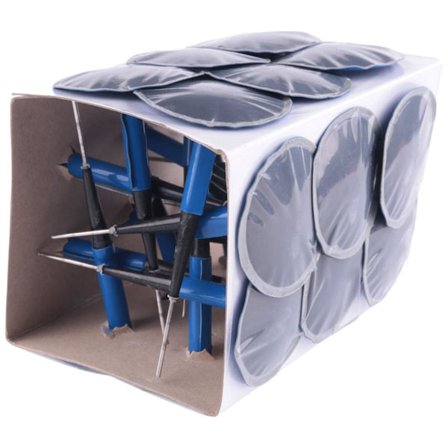 24 stk. Svampeplaster 36mm Naturlig Gummi Dæk Punktering Reparation Ledningsprop