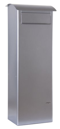 Berglund M 2000B Postlåda silver, Utemiljö