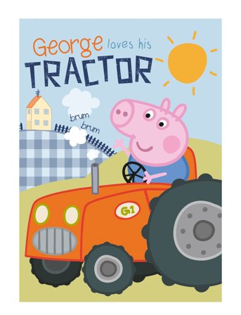 Fleece Plaid Peppa Pig Pep 036 Patterned BrandMac