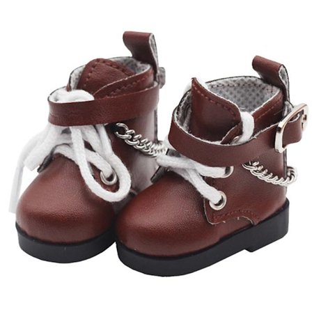 Mini Doll Sko Kjede Sko Høytopp PU Sko Til Paola Reina