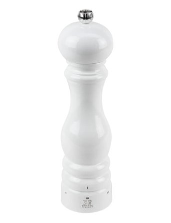 Peugeot Paris Peberkværn U'select, Træ, Hvidlakeret, 22 Cm - White - 22 CM
