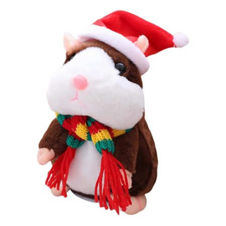 Talende Hamster Plyslegetøj Efterligningskæledyr Talende Plyslegetøj Sjovt Plyslegetøj Gentager Efterligningskæledyrslegetøj LA163