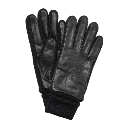 Å WOMAN Fårskinnshandskar med stickade partier EVA Vantar & handskar Dam Svart 7