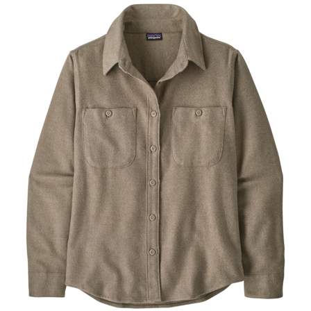 Patagonia W's Fjord Flannel Shirt Whole Weave: Seabird Grey