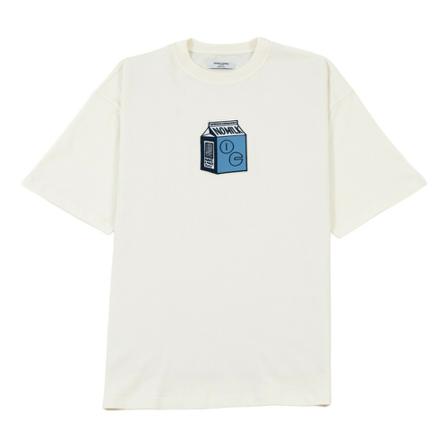 Opening Ceremony, Milk Print T-Shirt Wit, Heren, Maat:M