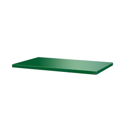 Extra steel shelf, green