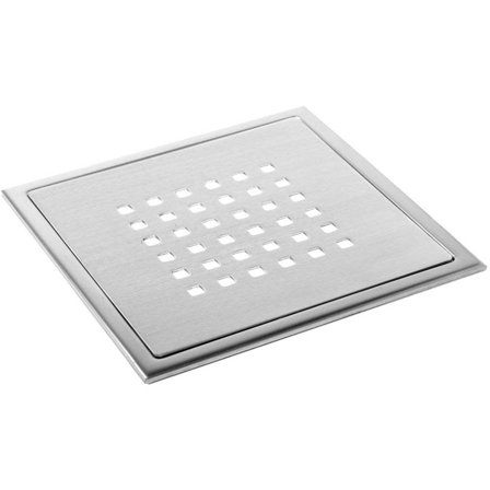 TEBO Details Stockholm Lux Gulvslukrist 200 x 200 mm uten uttak, Innendørsavløp