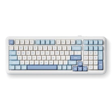 Langaton pelinäppäimistö - MCHOSE - K99 - RGB - 98% - Taivaan sininen
