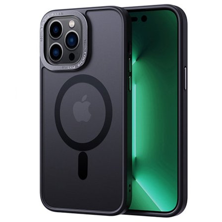 Magnetic MagSafe Skal iPhone 15 Matt Svart