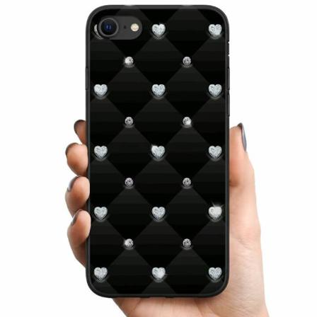 Apple Iphone 7 Tpu Mobilskal Bling Heart