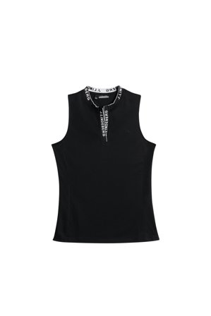 J.Lindeberg - Golf - Leya Sleeveless Top - Svart - Kvinna - XS