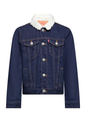 Levi's Levi's Sherpa Trucker Jacket - Blue - 98