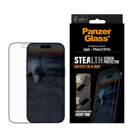 PanzerGlass iPhone 17/16 Pro Stealth UWF