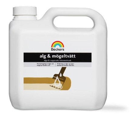 Beckers 710011658 Alg- & mögeltvätt 3 l, Färg & tapeter