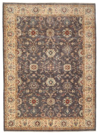 Annodato A Mano Ziegler Ariana Tappeto 206X284 Di Lana Marrone/Arancione