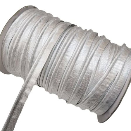 55M/1CM Bandsnöre Kantrep SILVER SILVER