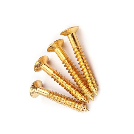 4x för LP Gitarr Pickup Surround Screw Humbucker Pickup Ring Monteringsskruvar