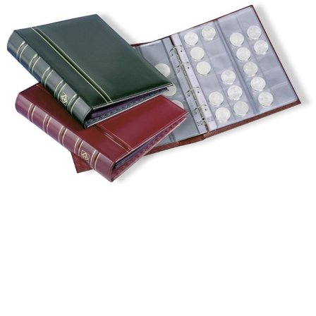 Classic OPTIMA-møntalbum med kassette - Blå