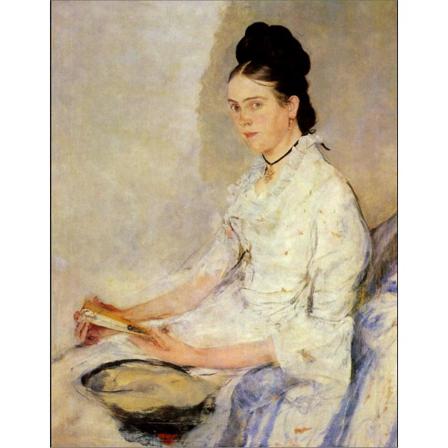 Rosine Fischler, Gräfin Treuberg, 1878, Wilhelm Leibl Brun