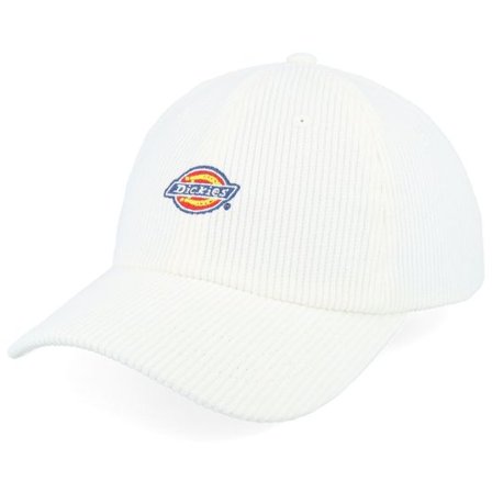 Dickies - Vit unconstructed Keps - Hardwick Corduroy Cap 2 Egret White Dad Cap @ Hatstore