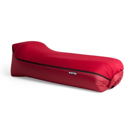 Softybag Original With Towel Cover camping furniture Red OneSize