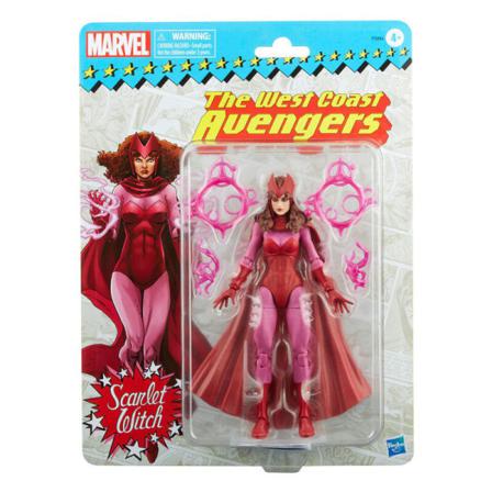 Marvel Legends Retro Scarlet Witch Figure 15cm