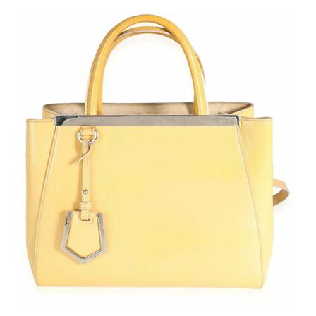 Fendi - Shoppingväskor - Gul - Dam - Storlek: One Size, Dam, Storlek: ONE SIZE