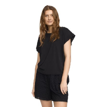 Soft Rebels Srella Boxy T-shirt - Black T-shirts & toppar Dam Svart XS