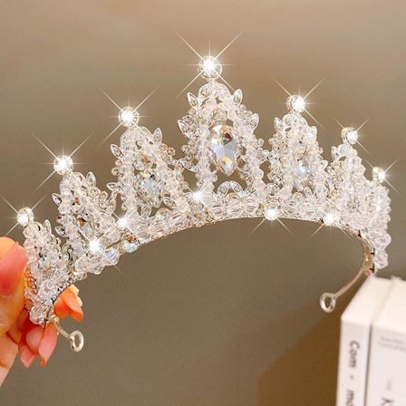 Princess Crown Tiaras pannebånd STIL 9 STIL 9