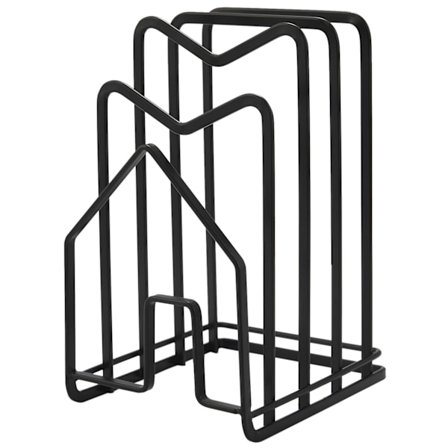 Skärbrädesställ, Organisatör för Skärbrädor, Stativ, Hållare, Köksbänk, Grytor, Pannor, Lock, Organisering