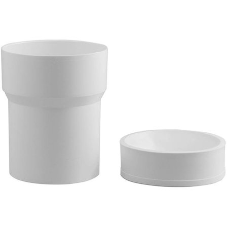 Faluplast 3080197 Forlænger med manchet 150 x 110 mm, Badeværelse