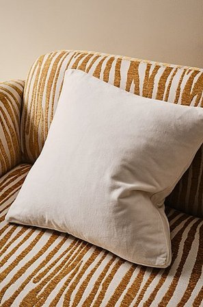 Jotex - Kissenbezug Aus Samt 45x45 Cm Naturweiß - VIVA - Kaufe Dekokissen und Kissenbezüge bei Jotex