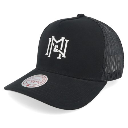Mitchell & Ness - Noir trucker Casquette - Own Brand Icon Black Trucker @ Hatstore