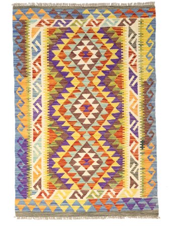Kilim Afghan Old Style Rug Oriental Orange/Brown (Wool, Afghanistan)