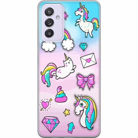 Samsung Galaxy A82 5g Genomskinligt Skal Unicorn