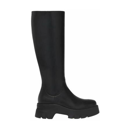 Gianvito Rossi, Vitello Glove High boots Zwart, Dames, Maat:37 1/2 EU