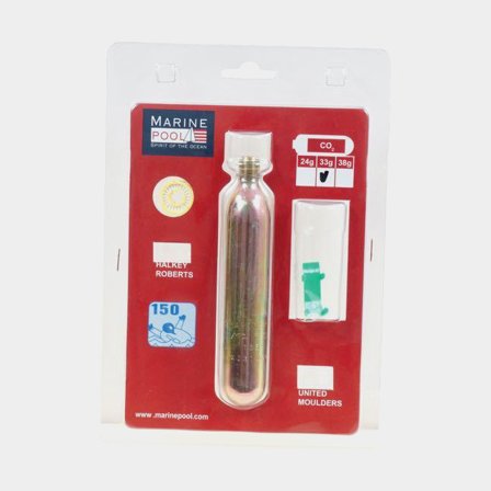 Kit de recarga para chaleco salvavidas inflable Marinepool, Halkey Roberts + cartucho de CO2 33 gramos + cartucho de sal