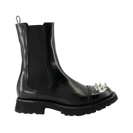 Alexander McQueen, Studded boots Czarny, Mężczyzna, Rozmiar: 43 EU