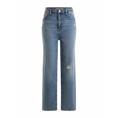 Guess, Straight Jeans Blauw, Dames, Maat:W28