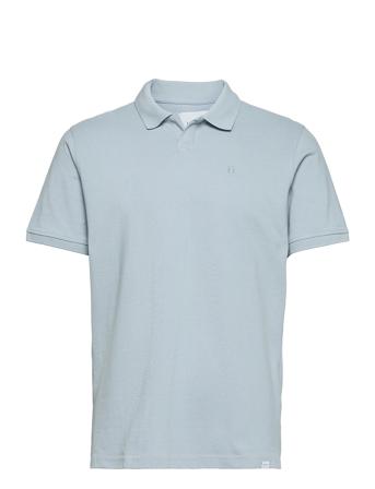 Pique Polo Polos Short-sleeved Sininen Les Deux