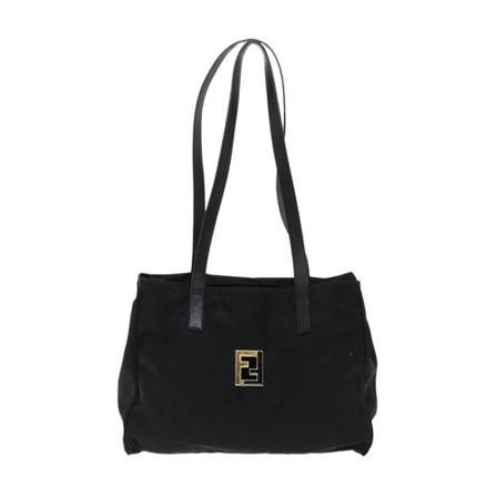 Fendi Vintage, Tote Bags Zwart, Dames, Maat:ONE Size