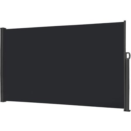 Uttäckbar sidobrand - UISEBRT - 200 x 300 cm - Antracit - UV-skydd - Vädertålig