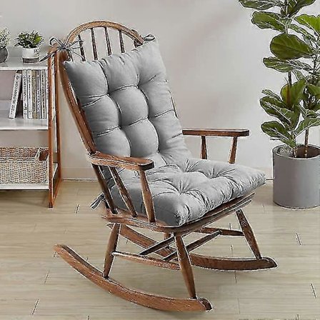 Keinutuolin Pehmusteet Tuftatut Tyynyt Liukumattomat Liukuestepohjat Sidontanauhoilla