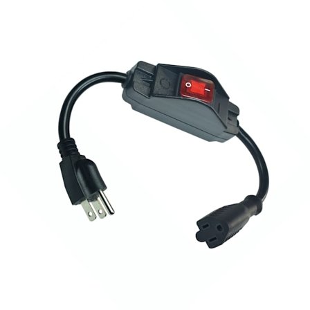 3-polet kraftig forlængerledning med vandtætte afbrydere 16A 250V strømforlængerledning Nem tænd/sluk-kontrol