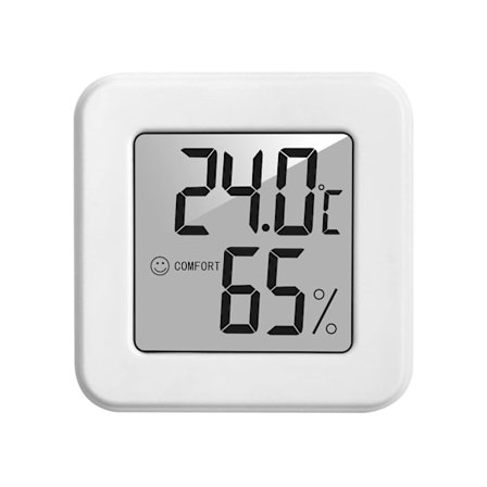 Mini LCD Indendørs Termometer Hygrometer, Bærbar Høj Præcision Digital Temperatur Fugtighedsmåler, Thermo Hygrometer Indikator