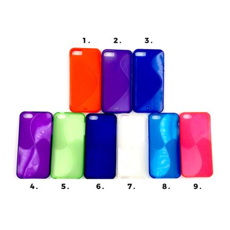 Swirl Cover iPhone 5 / 5S / SE - flere farver Blue