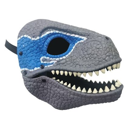 Halloween Halloween Mask Presenter Karnevalspresenter Mask Barn Blå Dinosaurie Tillbehör