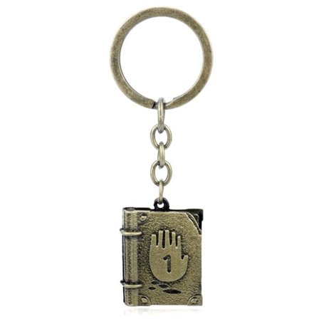 Gravity Falls Dagbok Anime Nøkkelring Veske Anheng Nøkkelring Julegave