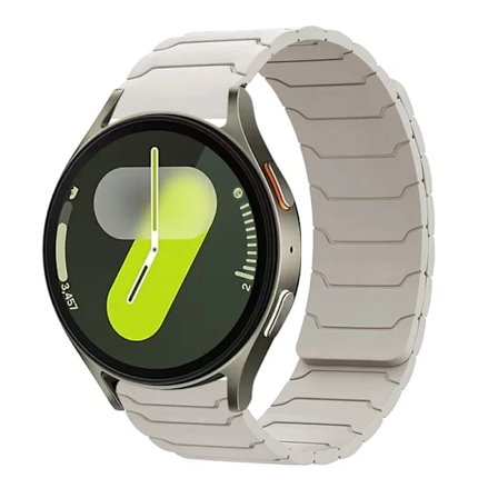 20mm 22mm 18mm Silikon Magnetisk Loop armband kompatibelt Samsung Galaxy klocka 7/6/5 active 2 amazfit armband HUAWEI klocka GT 2e 3 band